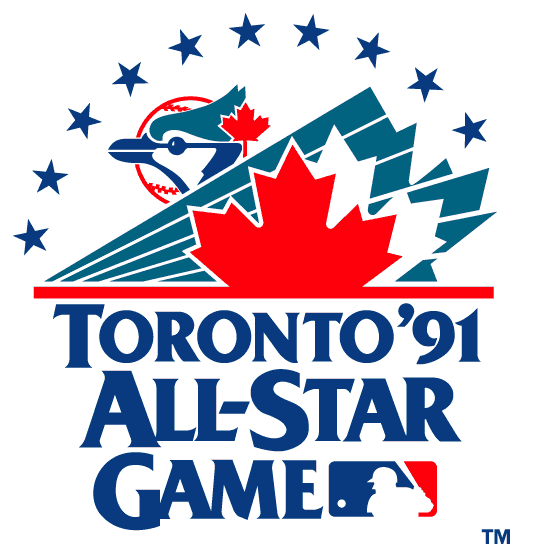 MLB All-Star Game 1991 Primary Logo iron on heat transfer